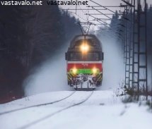 juna-matkalla