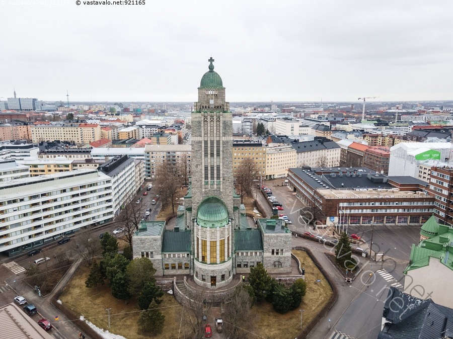 kuva-kallion-kirkko-ilmakuvassa-agricolankatu-helsingin-kaupungin