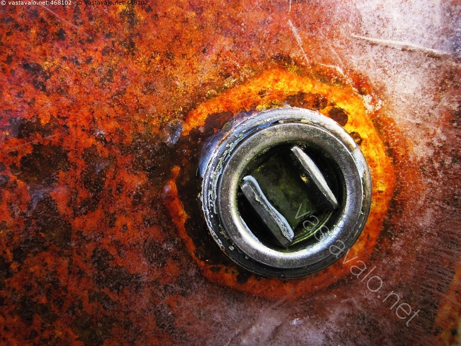 Kuva Tynnyrin korkki ruoste ruosteinen tynnyri korkki ruostetta