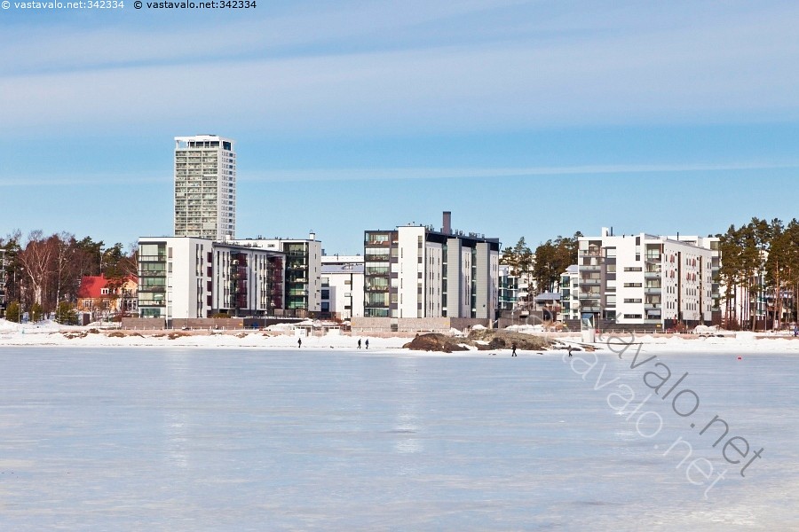 Kuva Aurinkolahti arkkitehtuuri Aurinkolahti Itämeri Cirrus