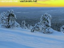 yllastunturin-auringonlasku-marraskuussa