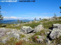 sarkitunturin-maisema-kesalla