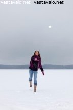 lumipallo-lentaa