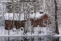 autiotalo-talvella