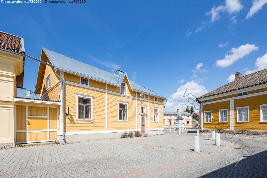 Kuva Vanhan Rauman Puutaloja Itäkadulla Rauma Vanha Kaupunki Itäkatu