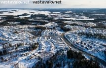 kuopion-saaristokaupunkia-kevattalvella