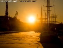 auringonlasku-aurajoella