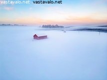 talviilta-maaseudulla