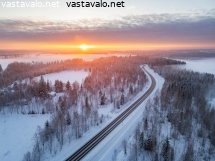 talviilta-maaseudulla