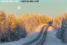 autoilua-kuutamossa