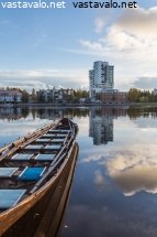 kirkkovene-oulujoella