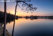 kevainen-ilta-hirvijarvella