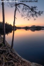 kevainen-ilta-hirvijarvella
