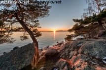 auringonlasku