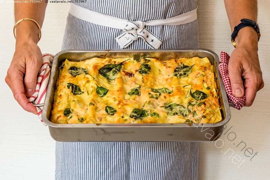 Kuva Tarjolla Lohi Pinaattilasagne Lasagne Lohi Pinaattilasagne Pastavuoka Pastaruoka Tarjolla Kuvapankki Kuvatoimisto Vastavalo Net