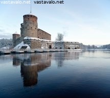 olavinlinna-talvella