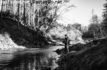 perhokalastaja-myllykoskella