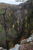 ruskaa-korouomassa